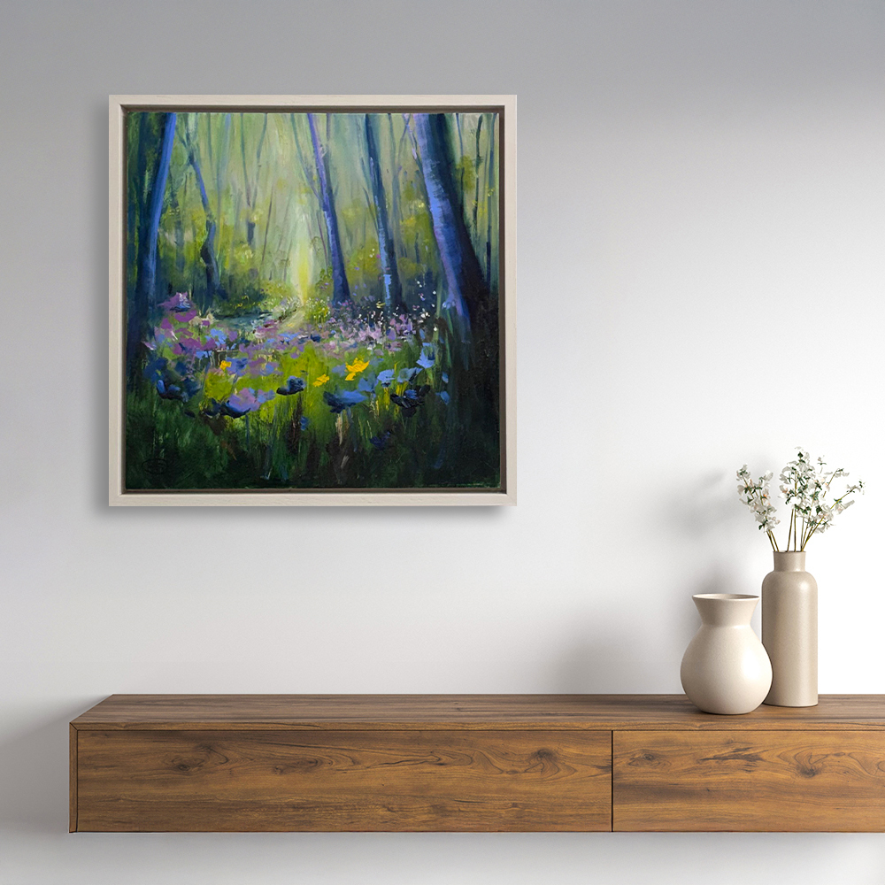 View of picture in situ